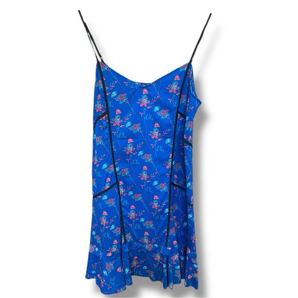 Thakoon x RTR - NWT Blue Floral Shift Dress - Size 10 - Picture 2 of 11